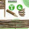 BOGATECO 3 x lemovanie záhonov z lieskových orechov | výška Náhľad obrázku produktu 4