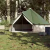 vidaXL Tipi-Familienzelt 6 Personen Grün Wasserdicht Produktbild-Vorschau 3