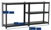 Schwerlastregal 200x100x40 cm - Metallregal - Schwarz Produktbild-Vorschau 15