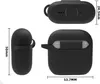 INF Ochranné silikónové puzdro pre AirPods čierna Apple Náhľad obrázku produktu 4