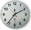 Wanduhr - Rund - Glasuhr - Leiter Himmel Symbol - 40x40cm - Produktbild-Vorschau 1