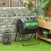 Trommel-Komposter 160L Gartenkomposter Mit 2 Kammern, Produktbild-Vorschau 2