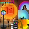 Tischlampe, Tischleuchte mit 16 Farben und Fernbedienung, Schwarz - GlowSun (3) Produktbild-Vorschau