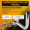 Extralink L400 Balkonový Držák na Satelitní Anténu 400 mm Náhled obrázku produktu 6