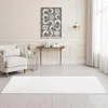 Homestyle4u Kurzflor Teppich 160x230 cm waschbar  Weiß Produktbild-Vorschau 19