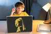 MuchoWow® Laptop Aufkleber Sticker Cover Mädchen mit Produktbild-Vorschau 3