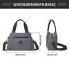 OKWISH Damen Segeltuch Umhängetasche Groß Kapazität Produktbild-Vorschau 3