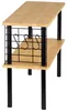 Scaffale da cucina KESPER in bambù  - 2 livelli - 55 x 20 x Anteprima dell’immagine prodotto 2