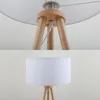 Textilná stojacia lampa Ø 45,5 cm 1x bez E27 60W biela Náhľad obrázku produktu 5