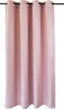 Vorhang Verdunkelung Ösenschal Thermo Dimout rose - Höhe Produktbild-Vorschau 3