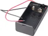 Goobay 9V Block Batteriehalter, Schwarz - lose Kabelenden, Produktbild-Vorschau 5
