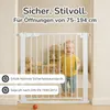 BRONEA® LUCA Treppengitter ohne Bohren | Türgitter & Produktbild-Vorschau 4