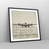 Gerahmtes Poster - Schwarzer Rahmen - Flugzeug alt Bomber - Produktbild-Vorschau 8