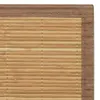 vidaXL Tappeto in bambù marrone rettangolare 80x300 cm Anteprima dell’immagine prodotto 4