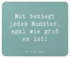 Mr. & Mrs. Panda Mauspad Spruch Ängste vor Monstern Produktbild-Vorschau 1