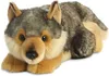MiYoni Wolf liegend Plüschtier ca. 28 cm - Plüschfigur Náhled obrázku produktu 3