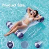 4 Stück Wasserhängematte Aufblasbar 120x70 cm, Schwimmliege Produktbild-Vorschau 10
