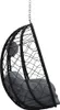 vidaXL Hängendes Ei-Stuhl Anthrazit 91.5 x 60 x 110 cm Produktbild-Vorschau 6