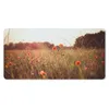 MuchoWow® Schreibtischunterlage Sonnenuntergang - Blumen - Produktbild-Vorschau 1