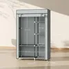 Stoffschrank 1 Kleiderstange 6 Regale Vlies-Bezug Produktbild-Vorschau 3