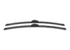 Two black windshield wiper blades are shown against a white background. Produktbild-Vorschau