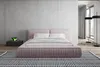 Doppelbett mit Kopfteil, Bettrahmen, Polsterbett Doppelbett Produktbild-Vorschau 6