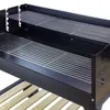 Grill Grillwagen Grillen Camping Standgrill Holzkohlegrill Gartengrill Barbecue Almeria Fahrbar Schwarz Holzkohle Riesen-grill Roste 4031765175340 17534 B000T4YUZ8 Produktbild-Vorschau