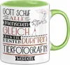 Tierfotografin Geschenk Becher Tasse Gott Schuf Alle Produktbild-Vorschau 1