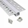 MasterLED Gipskarton Profil Aluminium 2m – LED Leiste Produktbild-Vorschau 1