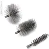 Three different sizes of wire brushes are displayed on a white background. Produktbild-Vorschau