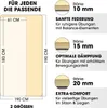 #DoYourFitness Yogamatte Jivan - 183 x 61 x 0,8 cm - Hell Produktbild-Vorschau 8