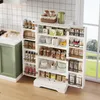 Sweiko 120x60x40xcm Armoire de cuisine avec lumière LED à Voir les images du produit 14