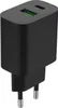 Gembird USB-Ladegerät 2-Port 20W C + A, Schwarz Produktbild-Vorschau 3