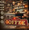 Insegna in metallo FOREVER Light RETRO LED Fresh Brewed Anteprima dell’immagine prodotto 2