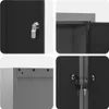 “2026 Modern“ Werkzeugschrank mit Regal Schwarz und Grau 55 Produktbild-Vorschau 7