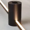 ZMH LED Wandleuchten innen 60CM Schwarz Modern Schwenkbar Produktbild-Vorschau 7