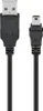 Goobay USB 2.0 Hi-Speed Kabel, Schwarz, USB 2.0-Stecker Produktbild-Vorschau 2