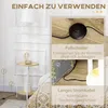 HOMCOM Stehleuchte, Standlampe mit 2 Ablagen, 40 W Produktbild-Vorschau 6