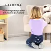 LaLoona Baby Krabbelstrumpfhose mit ABS Sohle - Sterne/Blau Produktbild-Vorschau 8