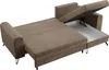 Ecksofa L-form, Bettsofa mit Schlaffunktion, zwei Produktbild-Vorschau 5