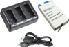 Set-Angebot: 3-fach Ladegerät + Li-Ion Akku (3,85V / Produktbild-Vorschau 1