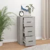 Sideboard Betongrau 40x33x70 cm Holzwerkstoff Produktbild-Vorschau 6
