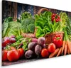 Obraz do kuchni KOLOROWE warzywa rośliny styl nowoczesny z Podgląd zdjęcia produktu 1