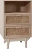 SalesFever Kommode mit Rattan Front | 2 Schubladen und 1 Produktbild-Vorschau 1