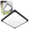 MasterLED LED Deckenleuchte quadratisch schwarz, 2×E27, Produktbild-Vorschau 1