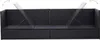 Garten-Sofabett mit Kissen Poly Rattan Lounge Loungesofa Produktbild-Vorschau 14