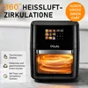 Heißluftfritteuse XXL 12L mit LED-Touchscreen, 9 Programme, Produktbild-Vorschau 5