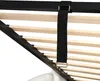 Polsterbett 140x200 cm Samt Beige mit Stauraum & Lattenrost Produktbild-Vorschau 5