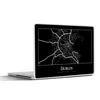 MuchoWow® Laptop Aufkleber Sticker Cover Stadtplan - Dublin Produktbild-Vorschau 1