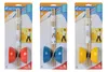 Diabolo z plastu s dřevěnými tyčkami, 1 ks. Barva se liší. Náhled obrázku produktu 1